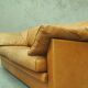Swedish aniline leather sofa from IRE AB Skillingaryd Mobel, 1970s