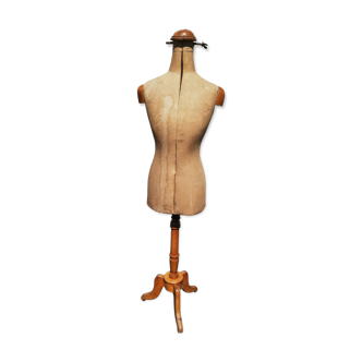 Ancien buste mannequin de couturière Le Formelliat