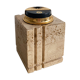 Travertine table lighter