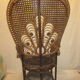 Emmanuelle rattan armchair