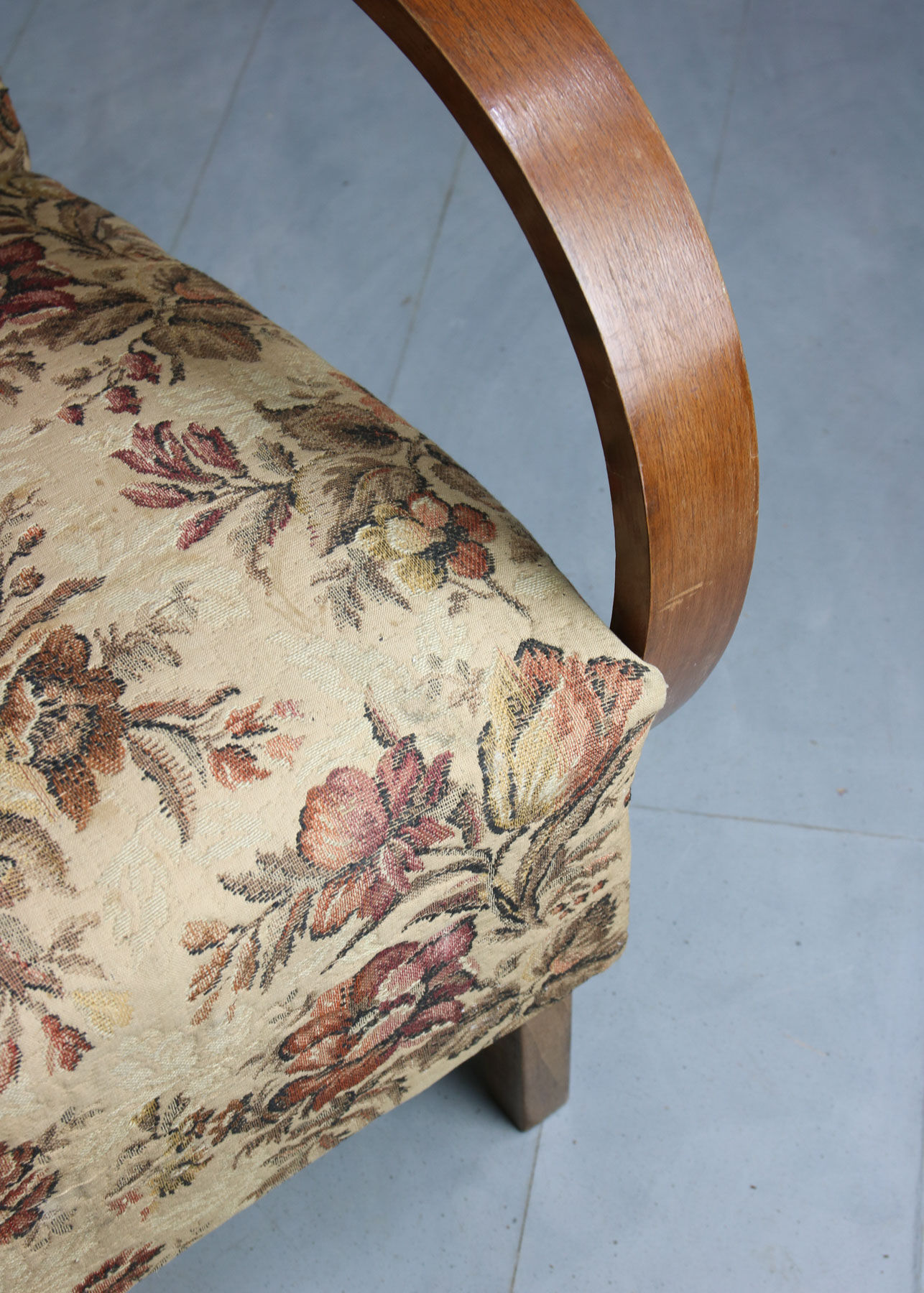 Mid-century Bentwood Jindrich Halabala Armchair, 1950s