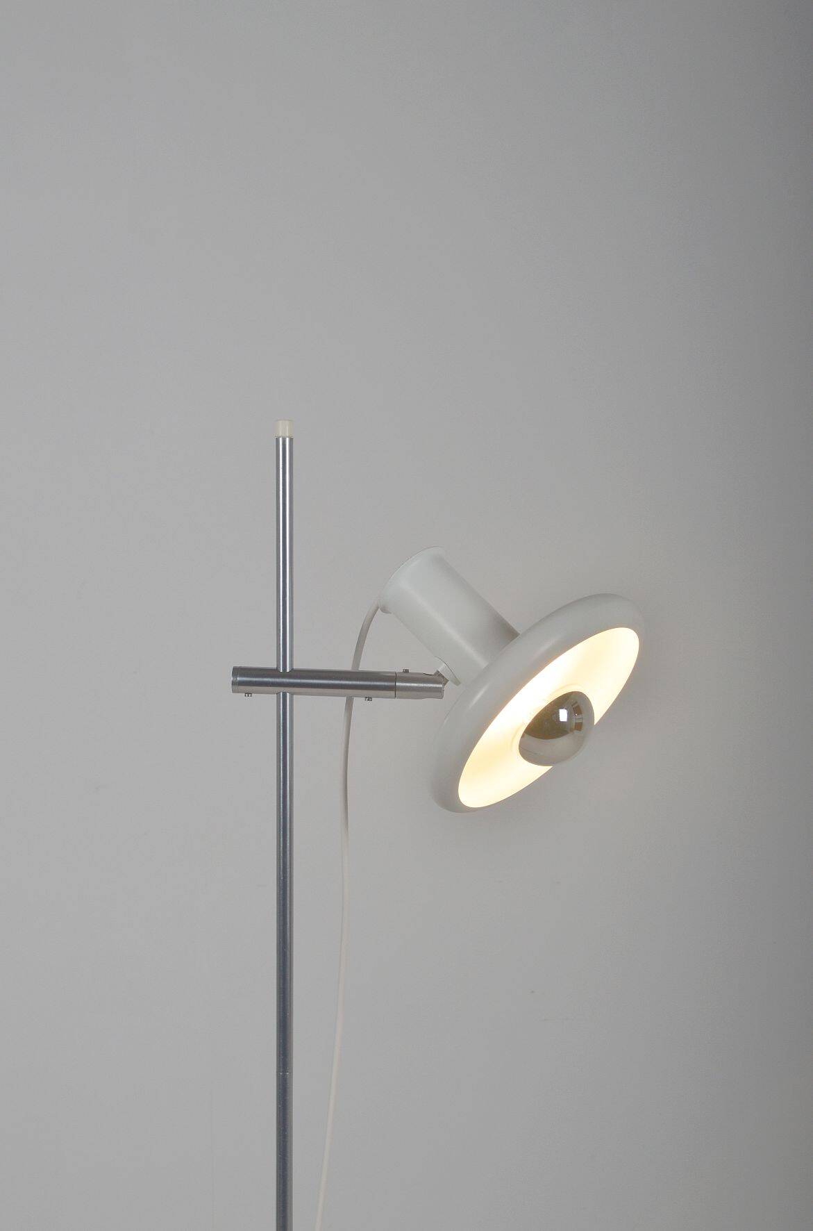 Lampadaire danois "Optima 3" conçu par Hans Due pour Fog & Mørup, années 1970