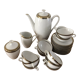 Winterling Bavaria white and gilded porcelain coffee set