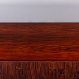 Low Danish Rosewood Sideboard by E. Brouer for Brouer Møbelfabrik, 1960s