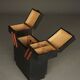 Dutch modernist sewing cabinet. 1930s.