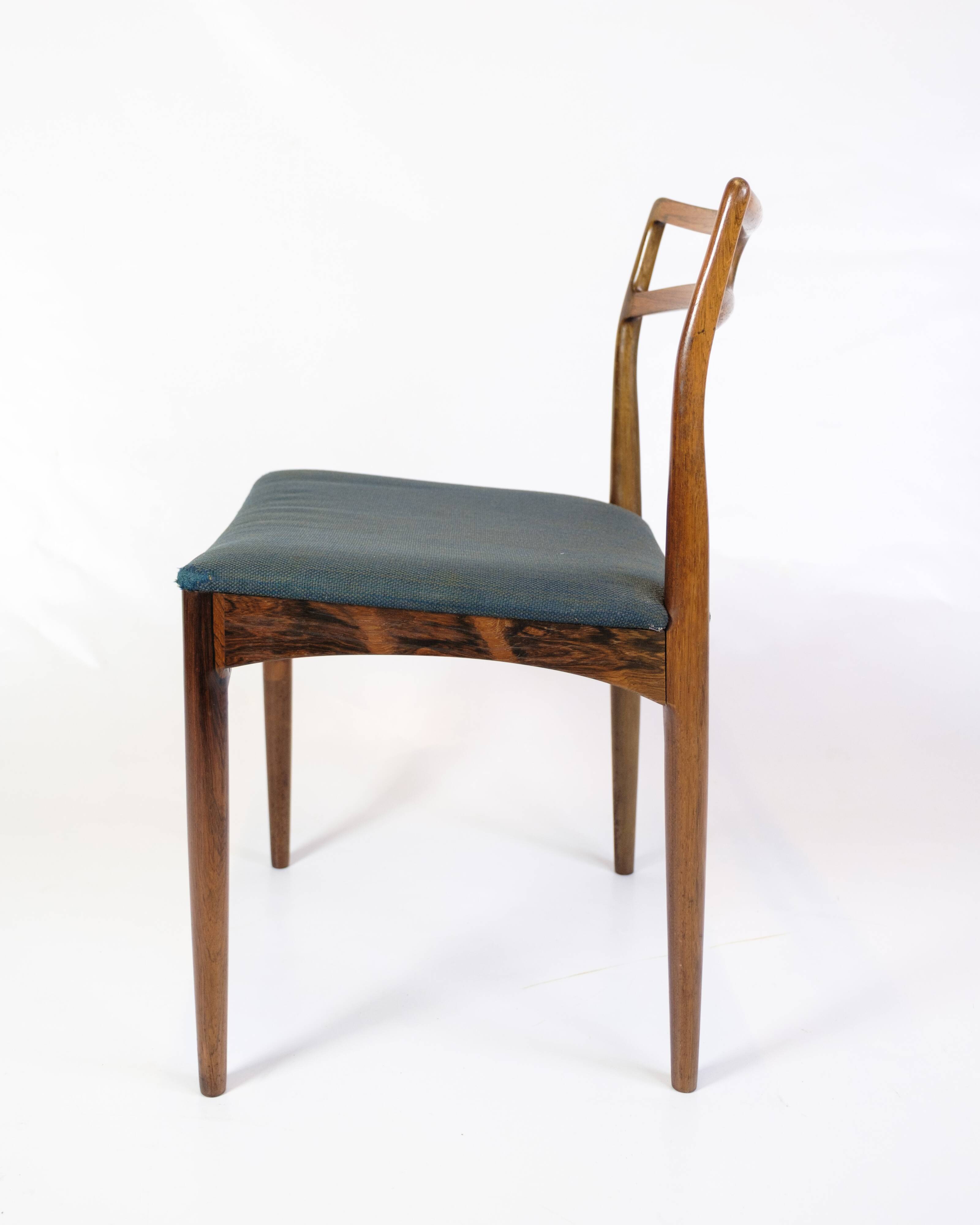 Set Of Six Dining Chairs Model 94 Made In Rosewood By Johannes Andersen
