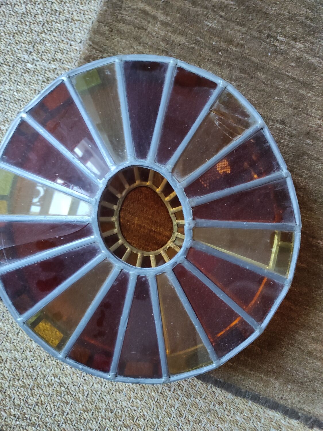 Stained glass lustre