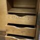 1930s English oak cabinet