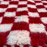Redka checkered carpet 175x120cm