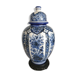 Old chinese potiche porcelain signed ginger pot h.23cm