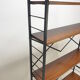 Italian Free Standing Teak Shelving Unit, 1950's