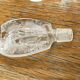 Pair of antique frosted crystal perfume bottles – Signed Charet