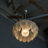 Mid-Century Resin and Glass Pendant, 1960s