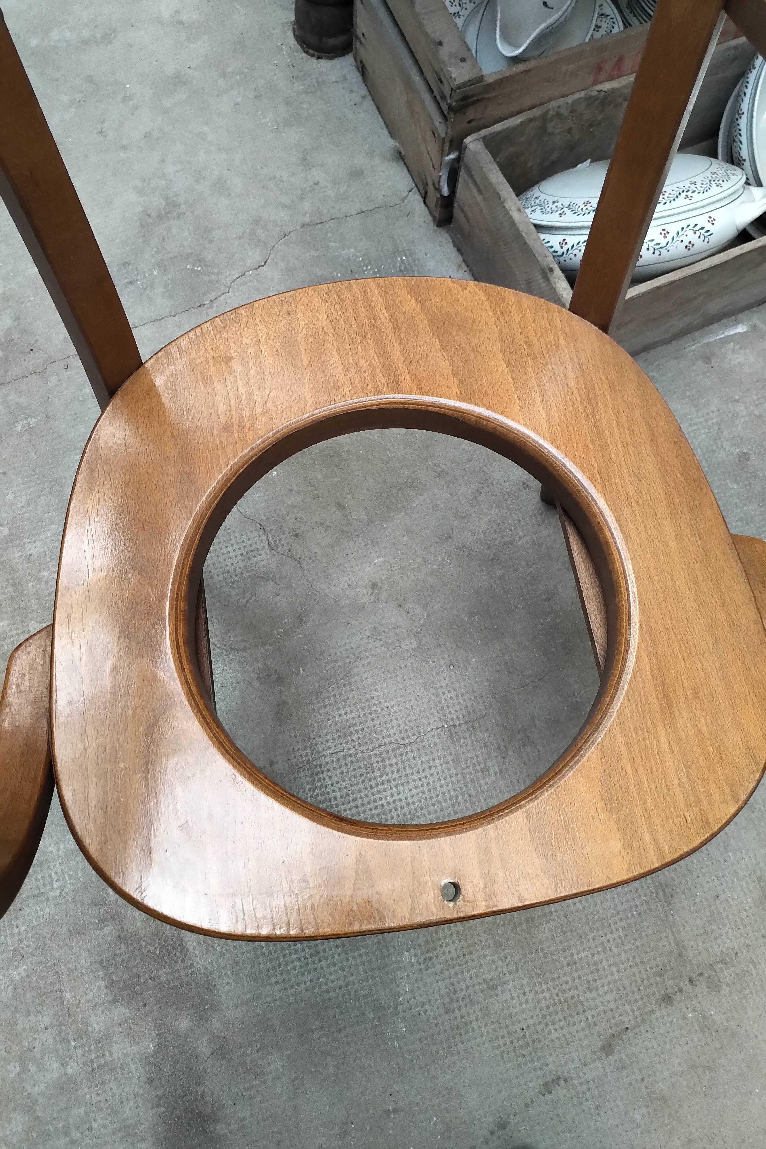 Fauteuil Baumann bois courbé