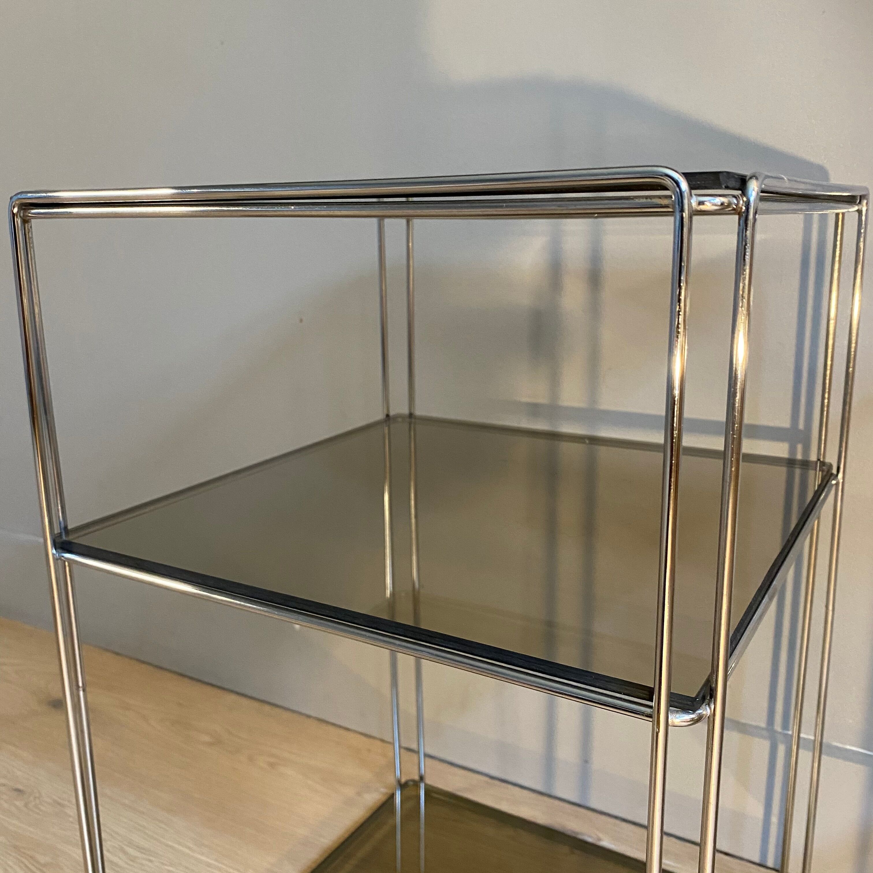 Pair of side tables design Max Sauze, published by "Isocèle", France 1970