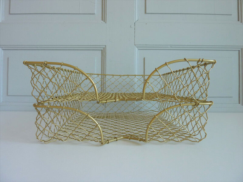 Set of 2 mail bannettes