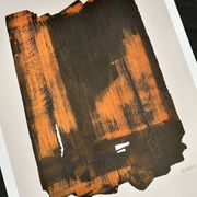Pierre Soulages - Affiche d'après Eau Forte XVI sur papier - 1961