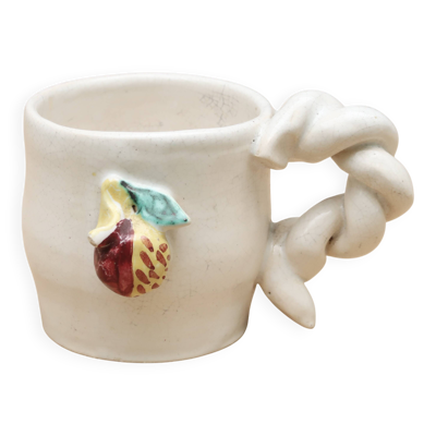 Tasse de l'Atelier Callis à Vallauris, années 40