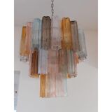 Pair of Murano glass chandeliers