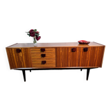 Mid Century Retro Vintage Sideboard Teak 1960 by Nathan