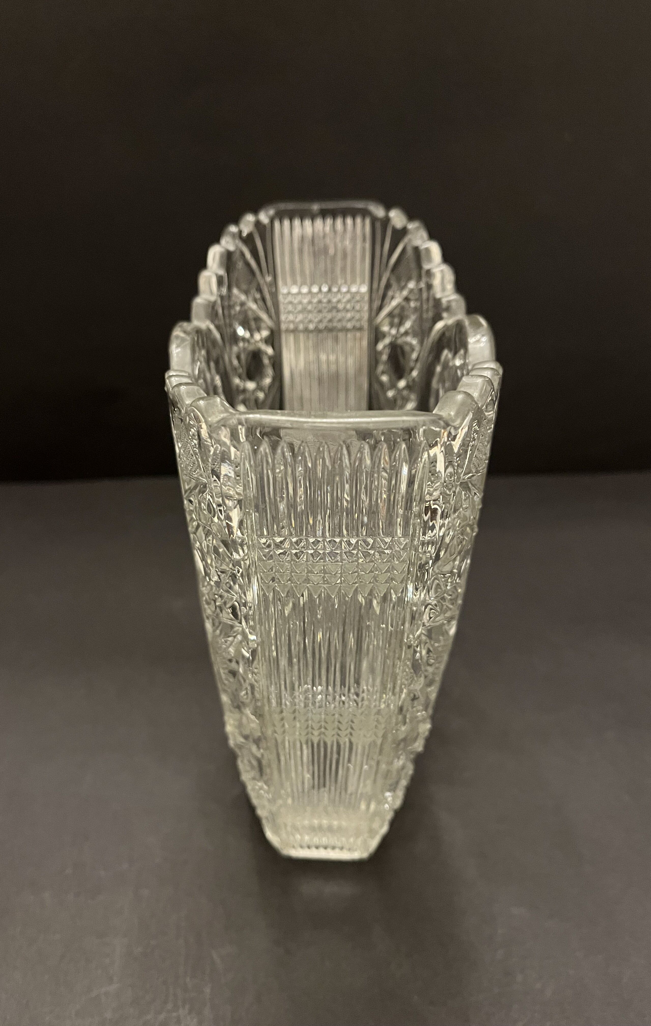Art Deco glass vase