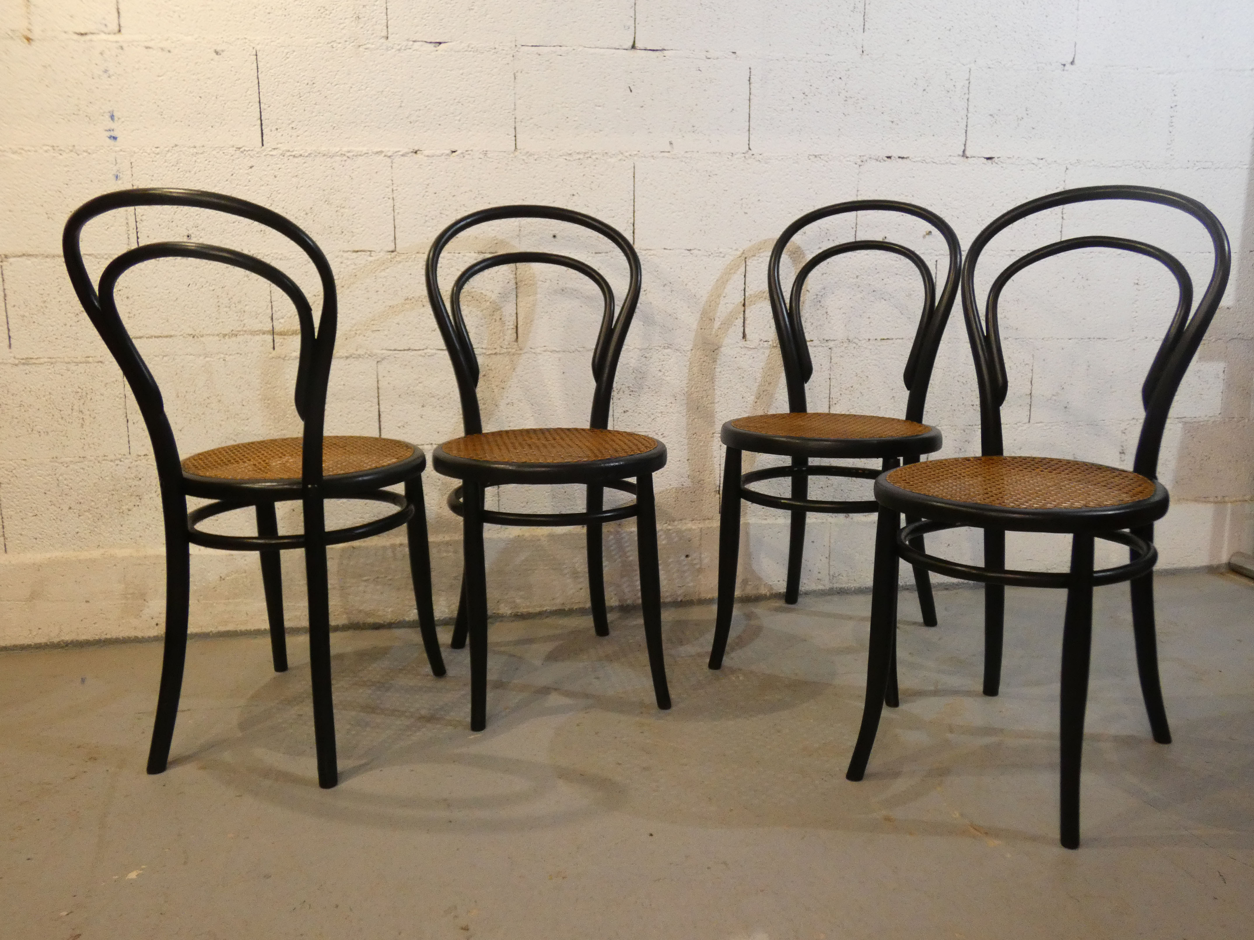 Set of 4 chairs type n°14 from Jacob and Joseph Kohn