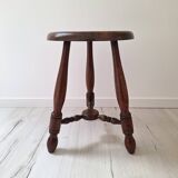 Vintage tripod stool