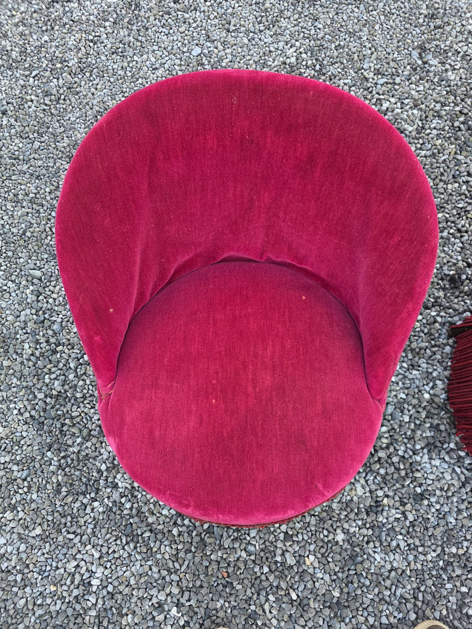 Pair of antique frog chairs