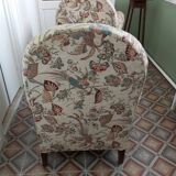 Paire de fauteuils art déco