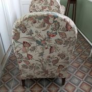 Pair of art deco armchairs