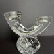 DAUM two-armed crystal chandelier