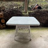 Henry link rattan table & chairs