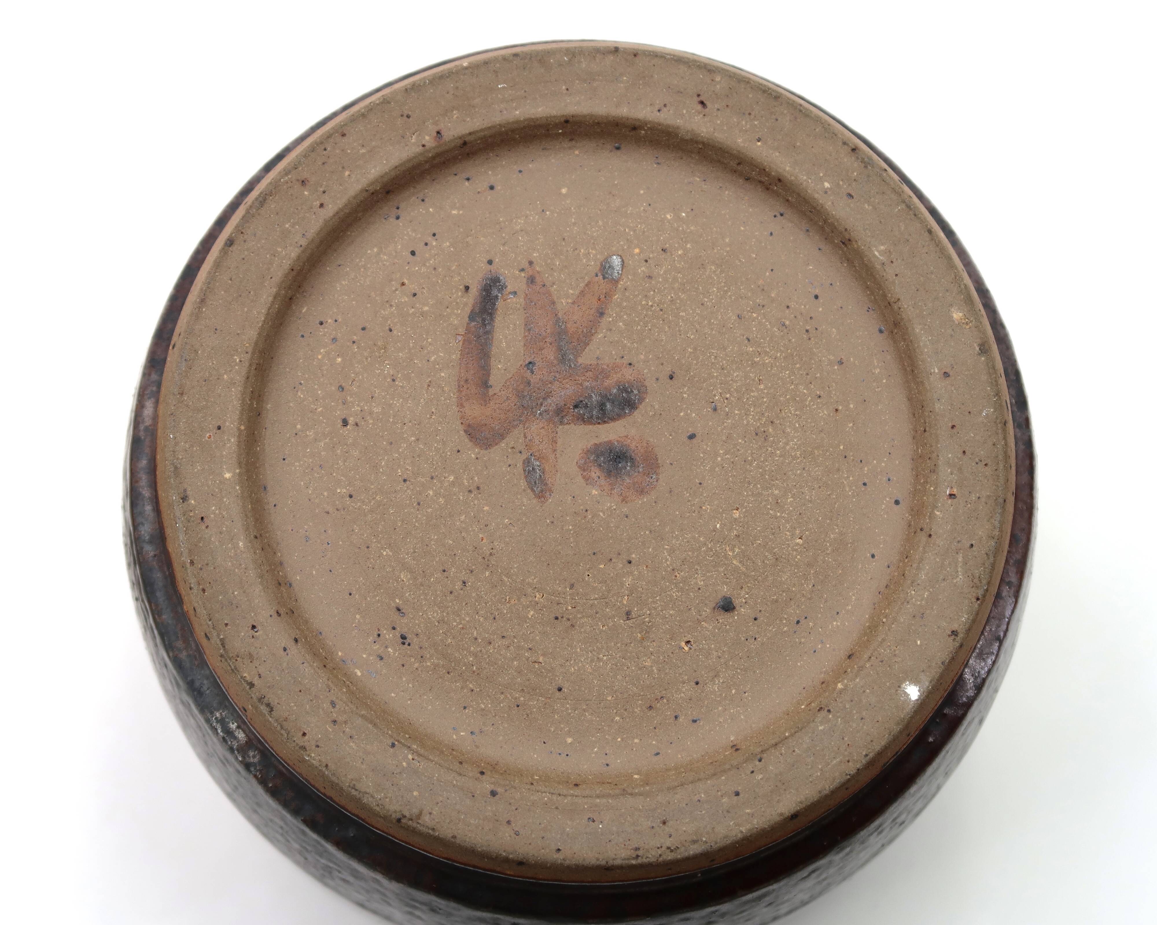 Ceramic tobacco jar by Uwe Krause, 1970s