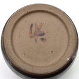 Ceramic tobacco jar by Uwe Krause, 1970s