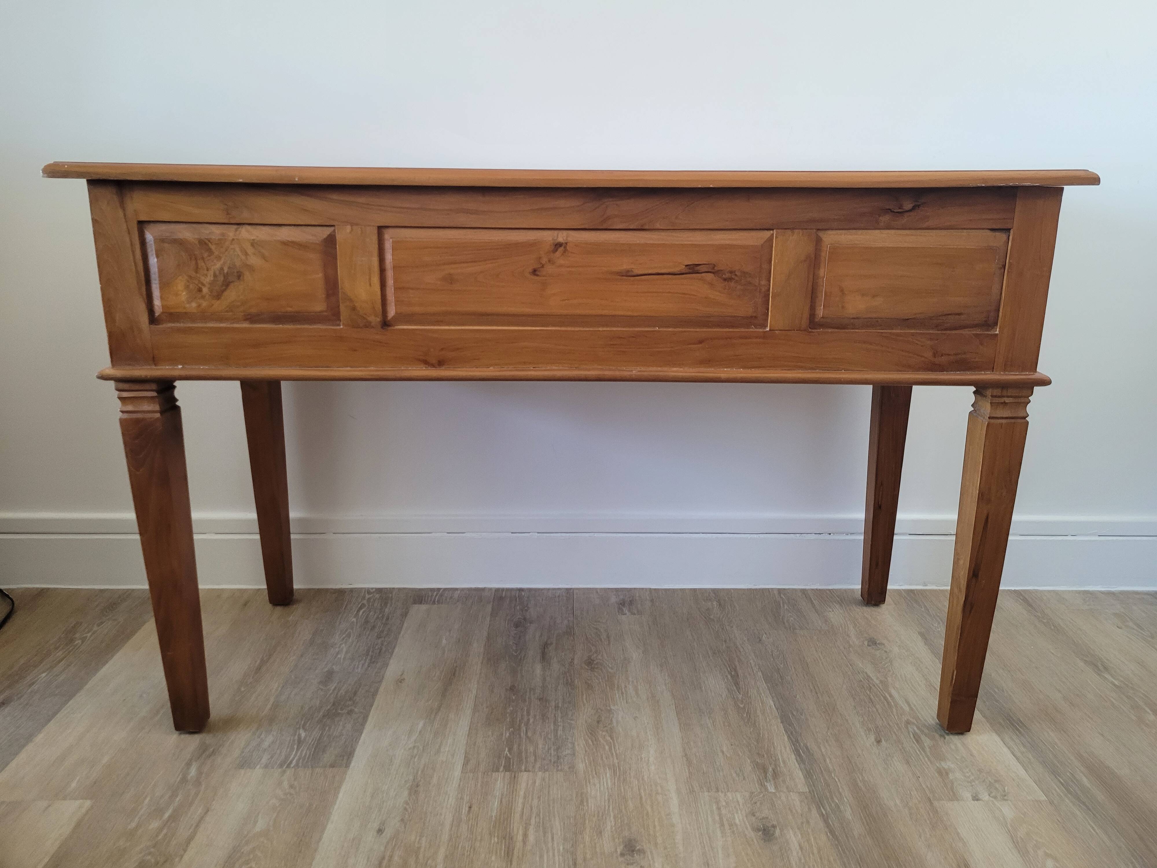Indonesian teak desk