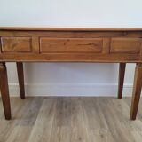 Indonesian teak desk