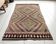 Geometric Handwoven Bohemian Kilim Rug