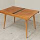 Dining table with extension by Frantisek Jirak for Tatra, 1960.