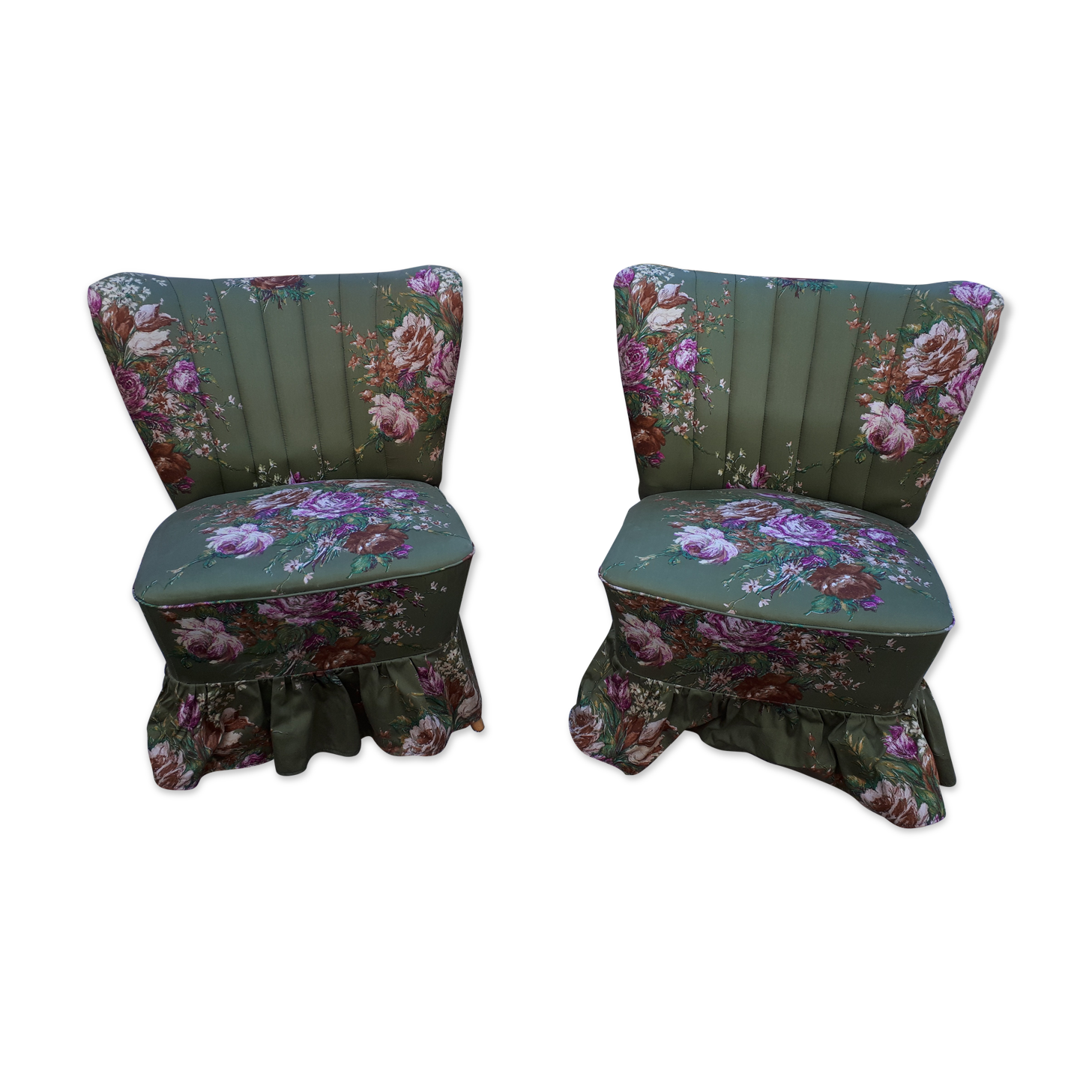 Paire fauteuils cocktail sessels