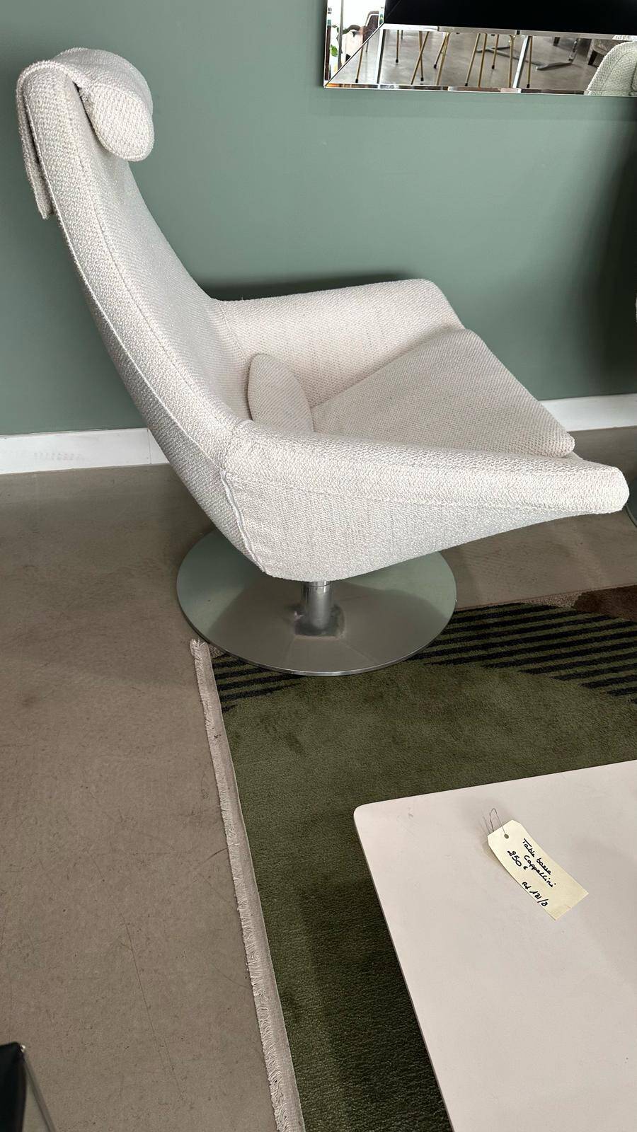 2 B&B Italia armchairs by Jeffrey Bernett