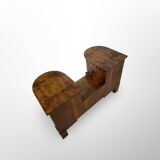 Italian art deco walnut console table, 1930s.