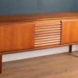 Retro Long Teak 1960s White & Newton Sideboard
