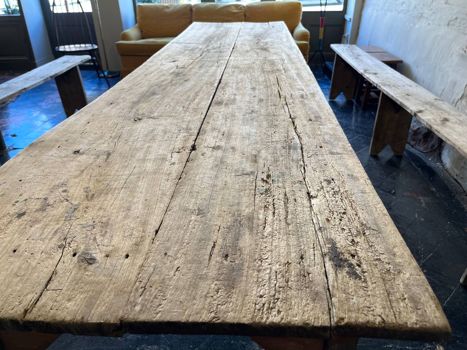 Large farmhouse table