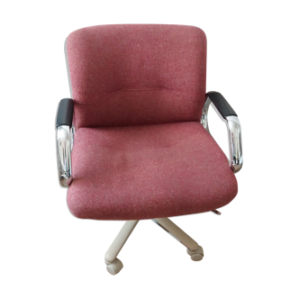 Fauteuil bureau strafor vintage années 80