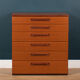 Retro Teak 1960s Chest Of Drawers By Schreiber Furniture
