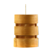 Pine veneer pendant light T355 "Berse" by Hans-Agne Jakobsson
