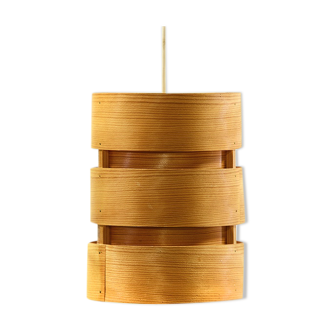 Pine veneer pendant light T355 "Berse" by Hans-Agne Jakobsson