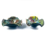 Pair of Tutti Frutti Murano Glass Bowls by Dino Martens, Italy, 1950s