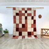 Berber rug natural wool Morocco 2.5 x 1.5 m