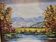 Mountain landscape painting by Isabelle Del Moral